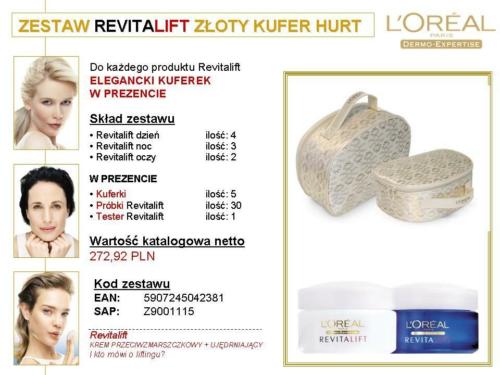 loreal revitalift zloty kufer